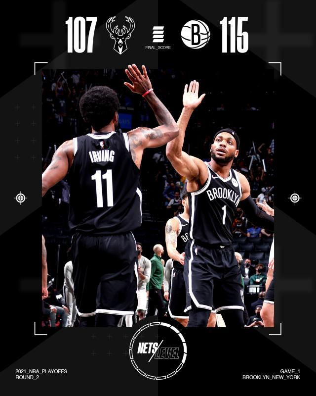 1622954657189017572.jpg 中欧体育平台-最不保险的1比0?篮网仍处劣势 雄鹿势必反弹